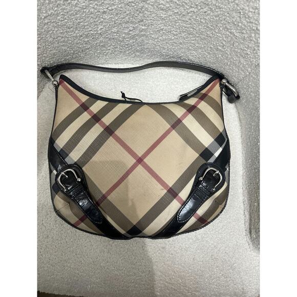 Burberry Nova Checkered PVC Shoulder Bag - Good Condition with Dustbag - Picture 1 of 9